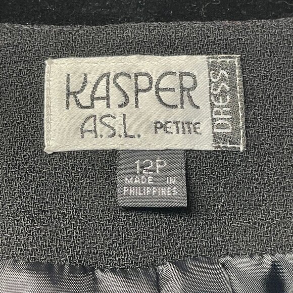 Vintage Equestrian Hunting Wool Blazer 12P Black Velour Collar Old Money Jacket - Picture 10 of 11